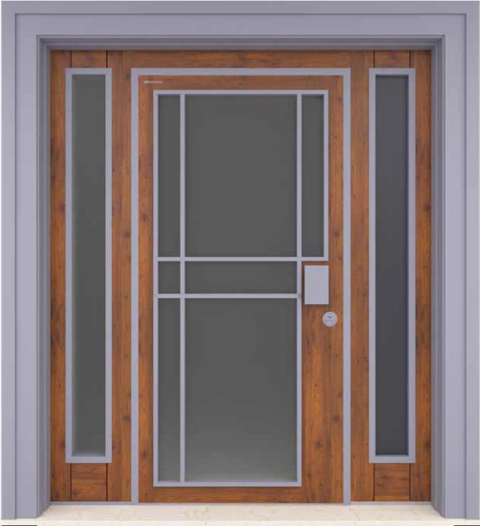 Azm-519 Villa ve Bina giriş kapısı